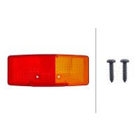 Lichtscheibe, Rückleuchte links mit Schlusslicht HELLA
