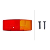 Lichtscheibe, Rückleuchte links mit Schlusslicht HELLA