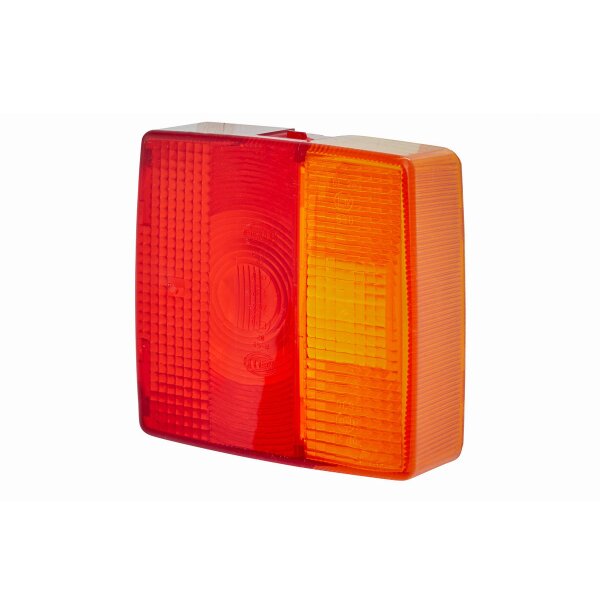 Rear combination lamp lens right with tail light HELLA