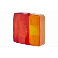 Rear combination lamp lens right with tail light HELLA