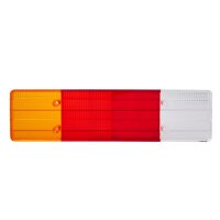 Lichtscheibe, Rückleuchte rechts mit Schlusslicht Halogen R10W HELLA