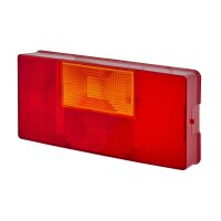 Rear combination lamp lens left with tail light HELLA