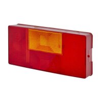 Rear combination lamp lens left with tail light HELLA