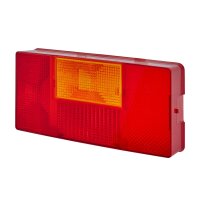 Rear combination lamp lens left with tail light HELLA