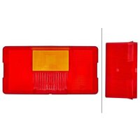 Rear combination lamp lens left with tail light HELLA