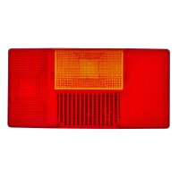 Rear combination lamp lens left with tail light HELLA