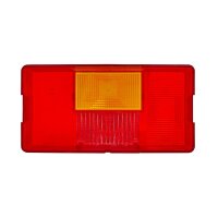 Rear combination lamp lens left with tail light HELLA
