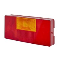 Rear combination lamp lens left with tail light HELLA