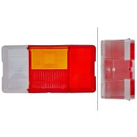 Lichtscheibe, Rückleuchte links mit Rückfahrlicht HELLA