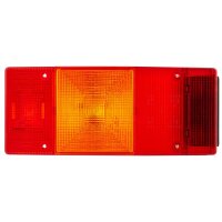 Rear combination lamp lens right with tail light HELLA