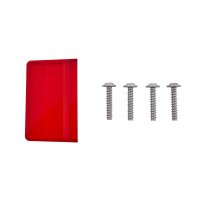 Rear combination lamp lens right with tail light HELLA