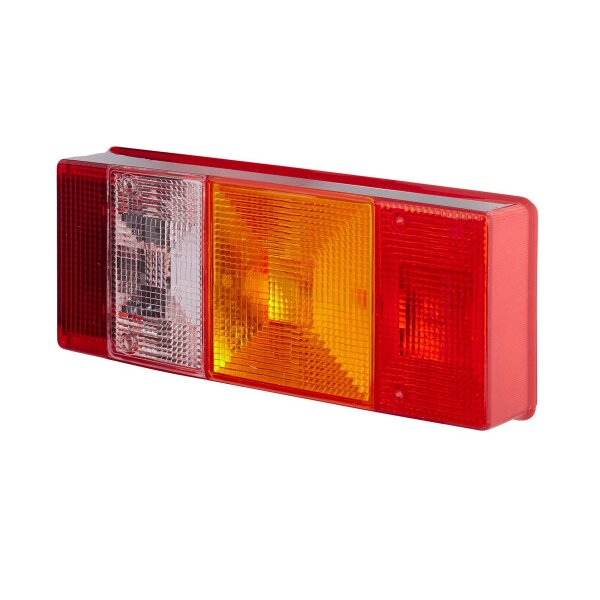 Rear combination lamp lens right with tail light HELLA