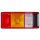 Rear combination lamp lens right with tail light HELLA
