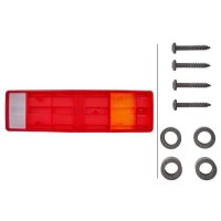 Lichtscheibe, Rückleuchte rechts mit Schlusslicht Halogen R5W HELLA