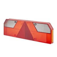 Rear combination lamp lens right with tail light HELLA