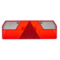 Rear combination lamp lens right with tail light HELLA