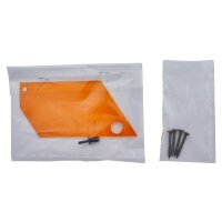 Rear combination lamp lens right with tail light HELLA