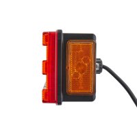 Rückleuchte rechts mit Rückfahrlicht 24 V Glühlampen-Technologie C5W HELLA