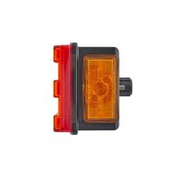 Rückleuchte rechts mit Seitenmarkierungslicht 24 V Glühlampen-Technologie P21W HELLA