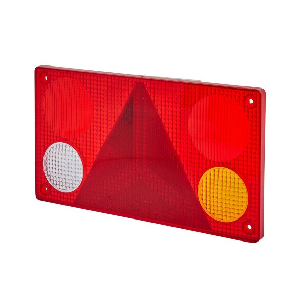 Rear combination lamp lens right with tail light HELLA