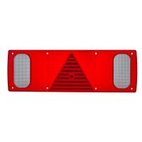 Rear combination lamp lens right with tail light HELLA