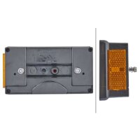 Rückleuchte rechts mit Nebelschlusslicht 24 V Glühlampen-Technologie P21/5W HELLA