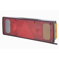 Rückleuchte rechts mit Seitenmarkierungslicht 24 V Glühlampen-Technologie C5W HELLA