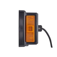 Rückleuchte rechts mit Seitenmarkierungslicht 24 V Glühlampen-Technologie C5W HELLA