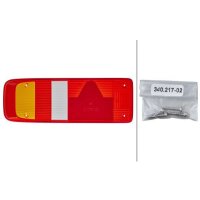 Lichtscheibe, Rückleuchte rechts HELLA