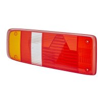Rear combination lamp lens, left HELLA