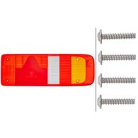 Rear combination lamp lens, left HELLA