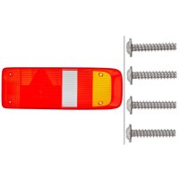 Rear combination lamp lens, left HELLA