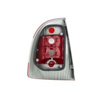 Right combination rearlight PY21W bulb technology HELLA for SKODA Superb I