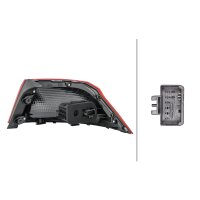 Rückleuchte links mit Schlusslicht 12 V LED HELLA für VW Passat