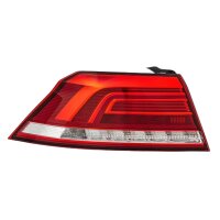 Rear Light left 12 V LED HELLA Light-Expertise fits VW PASSAT