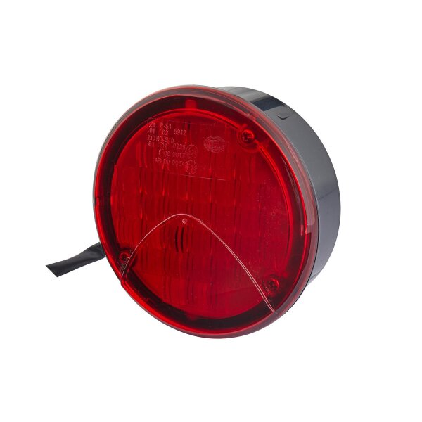 Rear fog light left 24 V LED HELLA