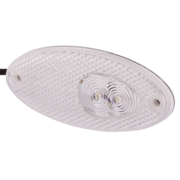 Front position light 12 V LED crystal clear HELLA
