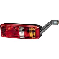 Rückleuchte links mit Blinklicht 24 V mit Hybridtechnologie P21W HELLA