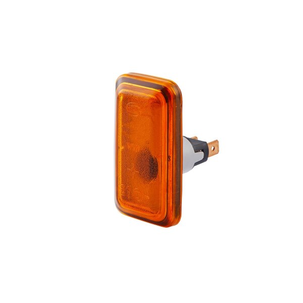 Auxiliary Direction Indicator Light side 12 V W5W amber HELLA for AUDI 100