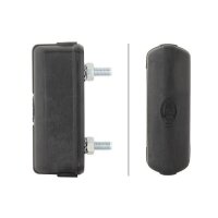 Licence plate light on both sides 24V C5W halogen crystal clear HELLA for e.g.VW