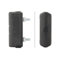 Licence plate light on both sides 24V C5W halogen crystal clear HELLA for e.g.VW