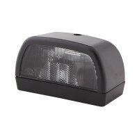 Licence plate light right 12 V R10W halogen crystal clear...