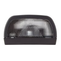 Licence plate light right 12 V R10W halogen crystal clear...