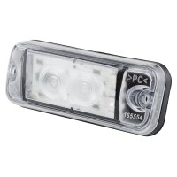 Front position light 24 V LED crystal clear HELLA