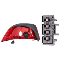 Rückleuchte rechts mit Seitenmarkierungslicht 12 V...
