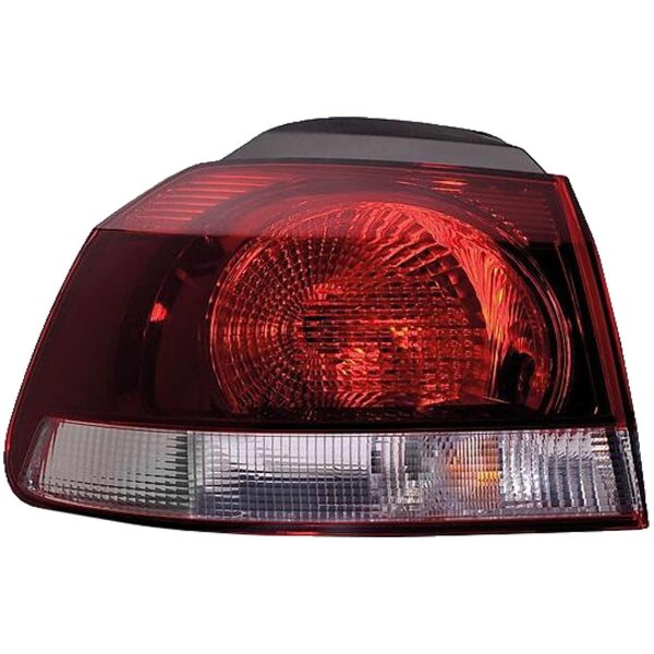 Rückleuchte links mit Seitenmarkierungslicht 12 V Glühlampen-Technologie WY21W HELLA für VW Golf VI