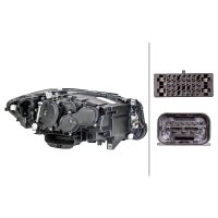 Left main headlight LED HELLA for BMW 5 Series and others