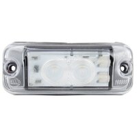 Front position light 24 V LED crystal clear HELLA