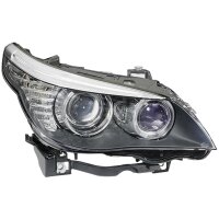 Headlight right 12 V PY21W Bi-Xenon HELLA for BMW 5...