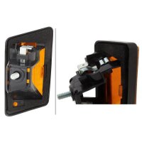 Zusatzblinkleuchte seitlich 24 V P21W Glühlampe gelb (amber) HELLA für MERCEDES